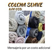 COLCHA SUAVE PARA EL FRÍO. FRAZADA DE 2.00 m x 1.5m - Img 55995225