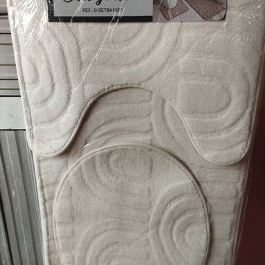 Alfombras de 3 piezas para baño - Img 117296584
