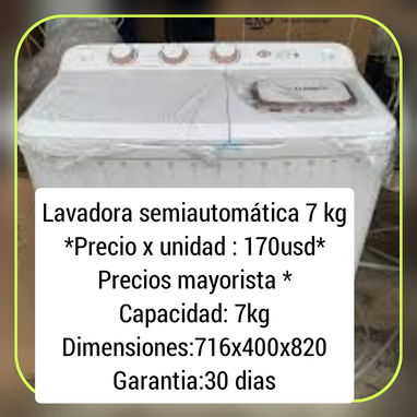 👕 Vendo Lavadora – Automática / Semiautomática – Varias capacidades y marcas 👚 - Img 123936578