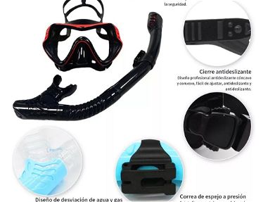 Caretas, caretas y snorkel varias, excelentes materiales - Img 69222250