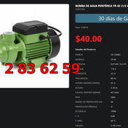 Bomba TR-65 0.5HP para Presurizar Red Doméstica, Bomba de Agua Periférica 0.5HP Motor de Calidad VPT-0040 - Img 54486151