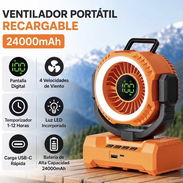 Ventiladores portátiles RECARGABLES de 24000mAh - Img 56422258