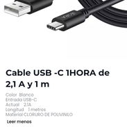 Cable USB -C 1HORA de 2,1 A y 1 m - Img 55366490