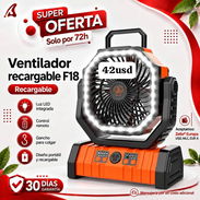Ventilador recargable F18 - Img 57981121