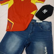 Chort mezclilla elastizados talla 34 - Img 55987598