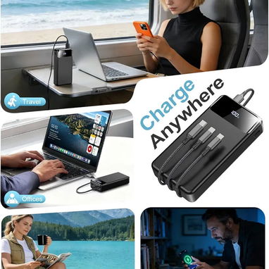 CARGADOR PORTÁTIL 60000MAH _ POWERBANK VARIOS PUERTOS. 55 USD - Img 123713844