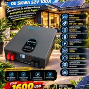 🔋5KWH 🔋 BATERÍA INFINISOLAR 5KWH - 51V - 100A. TENEMOS MENSAJERÍA CON FACTURA. 📲 54833699 - Img 57326752