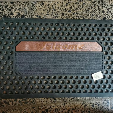 💜Alfombra de entrada Engomada completamente Medida: Ovalada: 44cm x 73cm Rectangular: 72.5cm x  44cm Semicirculo: 78cm - 6/6