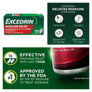Excedrin 100 tabletas pomos sellados - Img 51236339