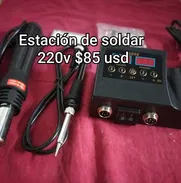 Estación de soldar,  con cautin y pistola de calor - Img 50446999