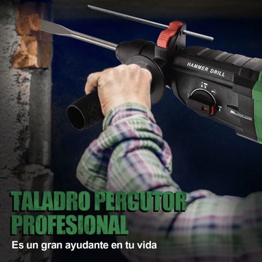 Rotomartillo Concelador SHAWTY, 1050W, Martillar Perforador SDS-Plus Mandril, Para Taladrar y Martillar - Img 117080533