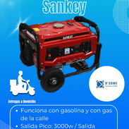 Planta Eléctrica Sankey 3000w. Trabaja con gas de la calle. Mensajería gratis en La Habana. Con garantía. - Img 54499057