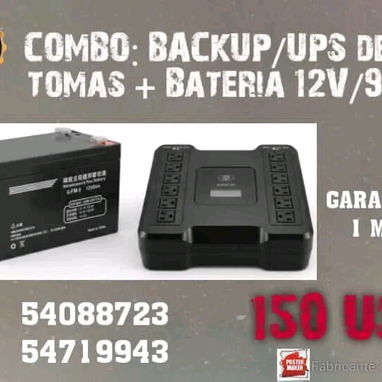 BackUPS para PC con 12 tomas - Img 118520184