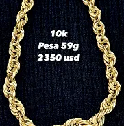 Vendo cadena de oro voluminosa y gargantilla - Img 45770507