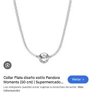 Vendo collar Pandora essence + dije original - Img 46037573