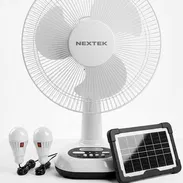 Ventilador recargable de mesa Nextek - Img 55403194