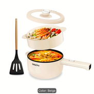 Olla Eléctrica, Sartén Antiadherente de 2 Litros (67.63oz), Cocina Rápida - Img 56361955