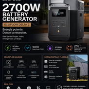 *Ecoflow delta 2* 1800 watts pico 2700 watts ( 1024wh)  - Precio: 700 USD  - Garantía 7 días  - - Img 55742117