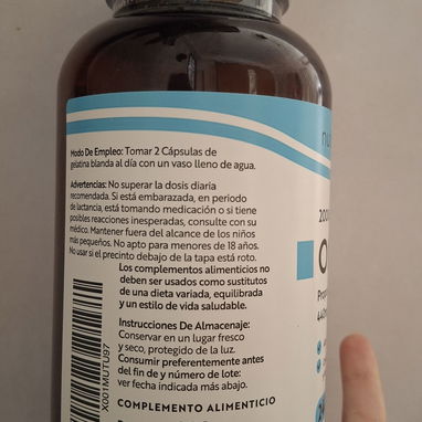 Omega 3 SELLADO Nutravita de 2000mg 240 cápsulas - Img 125356551