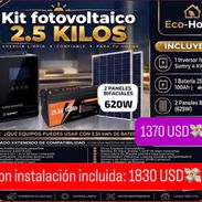 🌞KIT SOLAR 2.5 KILOS - Img 58051518