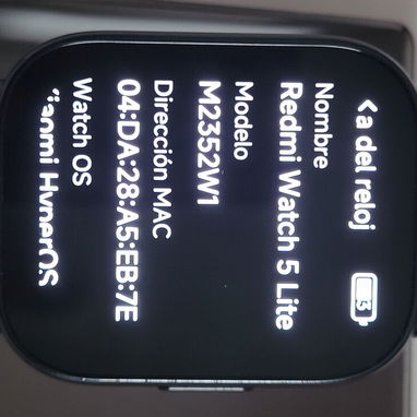 Reloj inteligente Redmi Watch 5 Lite Negro. Smart Watch . Reloj Xiaomi. - 3/3