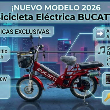 Bicicleta eléctrica BUCATTI NEW POWER 2026. yoajose 💯 - 2/2