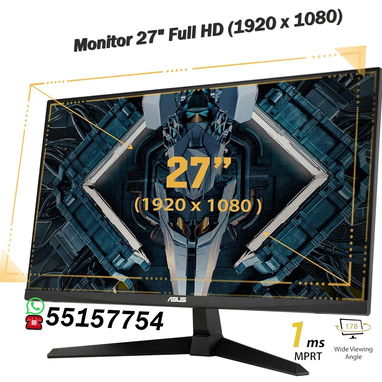 🖥️ Monitor ASUS TUF GAMING VG1A de 27 pulg. ▌Modelo: VG277Q1A ▌Precio razonable teniendo en cuenta todo lo que ofrece👌 - Img 103917034