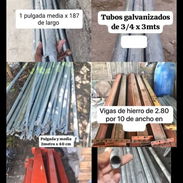Tubos galabnizados y de hierro , Bigas de las fuertes para estructura - Img 51262106