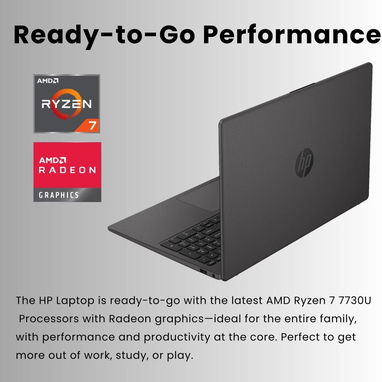 LAPTOP 🎁NUEVA🎁📦CAJA, HP 255 G10 (A29T2UA), 15.6" FHD IPS, AMD Ryzen 7 7730U, 16GB RAM, Radeon, 1TB SSD - Img 122995076