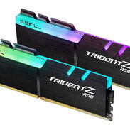 0km✅ RAM DDR4 G.Skill TridentZ RGB 64GB 3600mhz 📦 Disipadas, 2x32GB, CL18 ☎️56092006 - Img 45025167