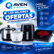 Freidora de Aire, Olla Reina y Cocina de Inducción - QAVEN SHOP - Img 57802164