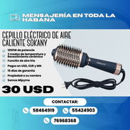 💇♀️✨ Cepillo Eléctrico de Aire Caliente para secar y peinar el cabello 💰 Precio: $30 USD 🛡️ Garantía: 15 días - Img 57547619