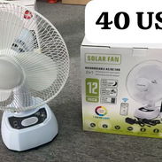 Ventilador recargable de mesa Solar Fan - Img 56208126