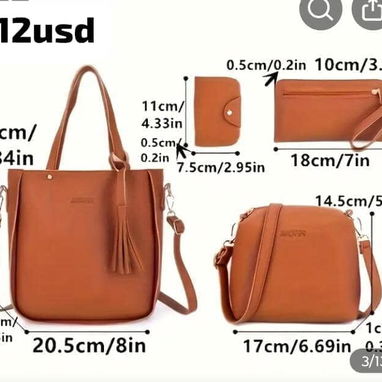 Variedad de carteras, bolsos y mochilas ✨✅ - 6/7