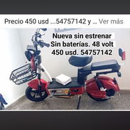 Vendo bicimoto nueva sin estrenar, sin baterías - Img 55312454