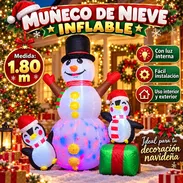 Inflable muñeco de Nieve LYC-054 Hermoso para decorar su hogar  Dimenciones : 1.8 metros 120 usd 💸 con transporte inclu - Img 58109879