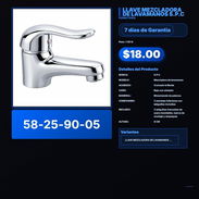 LLAVE MEZCLADORA DE LAVAMANOS S.P.C VPT -0174 - Img 57891841