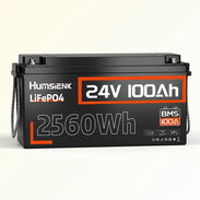 Batería de Litio LiFePO4 Humsienk 24V 100Ah 2.56kWh $629.99 USD La Habana - Img 57467859
