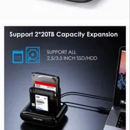 Docking Station de doble bahía USB3.0 . Función de clonado y copia. Nuevo en caja. - Img 52783481