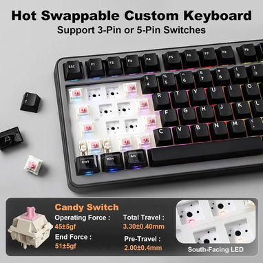 ⌨️Teclado Gaming Mecánico Yunzii B75 Pro Max - Img 125420106