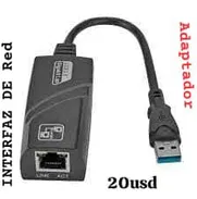 INTERFAZ DE RED ADAPTADOR USB / RJ45 1 Gbit Precio: 20 USD - Img 49665117