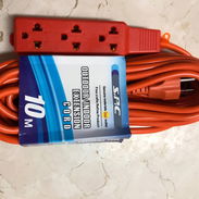 Extensión regleta – 10 metros Cable resistente de 10 m, soporta hasta 16 amperes, compatible con 110V y 220V. Venta haba - Img 55950180