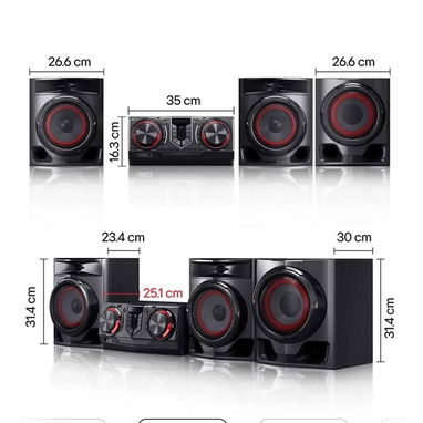 Equipo de música LG XBOOM CJ45 - 2/2