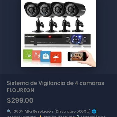 Sistemas de vigilancia para tu hogar y negocio 😁💯 - Img 123460383