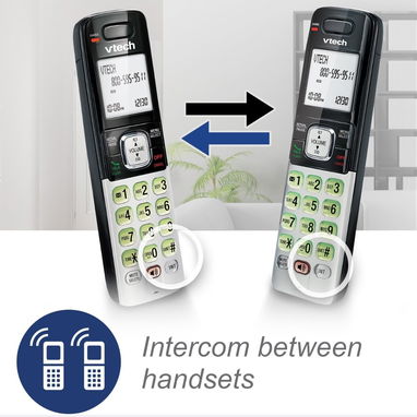 Teléfono inalámbrico VTech DECT 6.0 con Identificador de llamadas - 2 auriculares 🌐 - Img 127609250