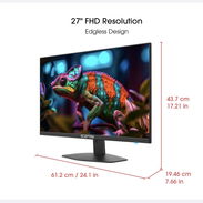 Monitor Gaming Sceptre 27" FHD 100Hz 1ms - HDMI x2, DisplayPort, 100% sRGB, FreeSync y Altavoces Integrados - Img 57025541