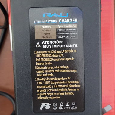 Cargador de moto electrica - Img 124066246