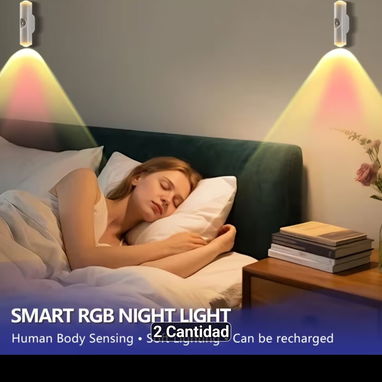 6 Luces LED RGB con  de movimiento - Img 124525440