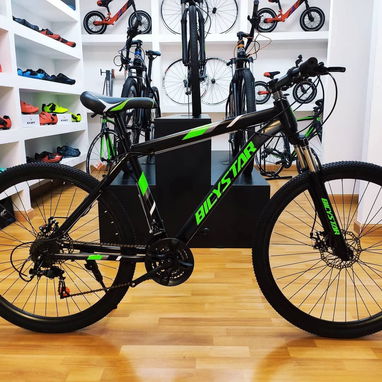 Bicicleta todoterreno 26 de 21 velocidades BICYSTAR nueva sellada 0 km - Img 89212906