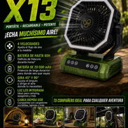 Ventilador recargable 20000 mAh precio 65 usd con transporte 🚗 garantía 1 semana - Img 56948228
